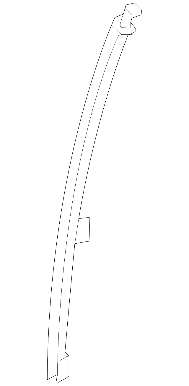 83510-3R100 Деталь DIVISION CHANNEL, LEFT