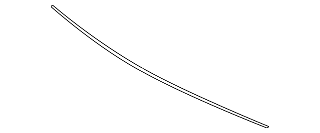 87258-2F500 Деталь SPOILER PAD, RIGHT