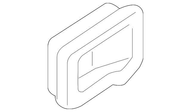 85795-C5000BGG LOWER QTR TRIM HOOK, LEFT