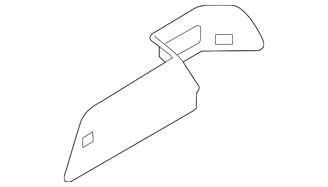 85742-C6700 Деталь LOWER COVER, RIGHT