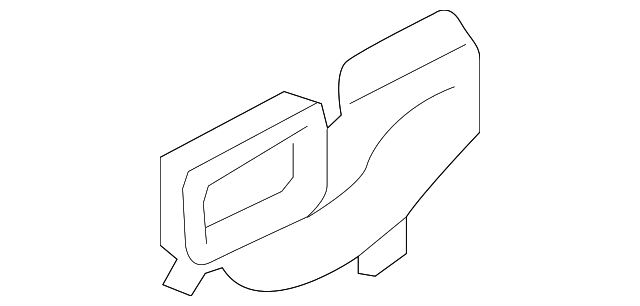 97970-C5000 Деталь DUCT, RIGHT