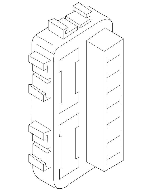 24350-JA00A Деталь JUNCTION BLOCK