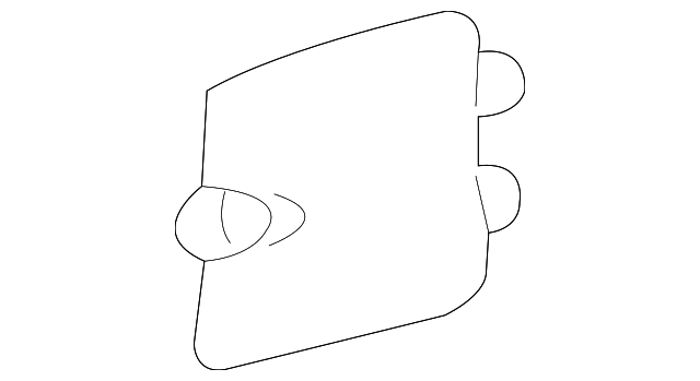 4D0-863-508-B-X08 LAMP COVER, RIGHT