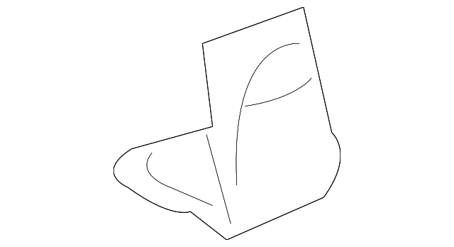 4D0-863-627-X08 Деталь FLOOR COVER BRACKET