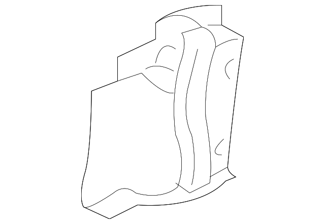 15801087 Деталь AIR INLET BAFFLE