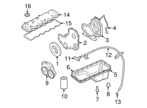 Ram 2500 ENGINE PARTS