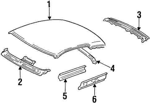 SC300 ROOF & COMPONENTS