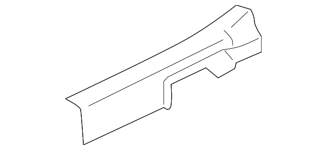 7656A049XA Деталь FRONT SILL PLATE, LEFT