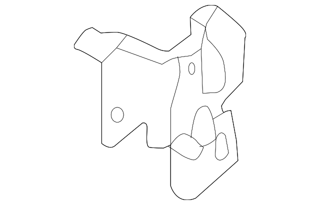5C3-885-967 Деталь OUTER BRACKET, LEFT