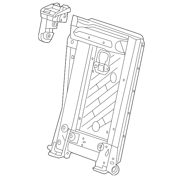13312086 SEAT BACK FRAME
