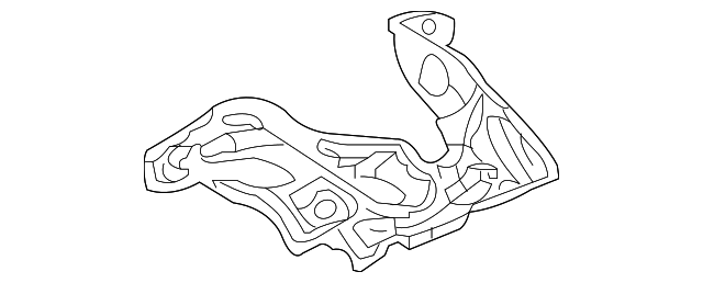 6320A093 Деталь INSULATOR, LEFT
