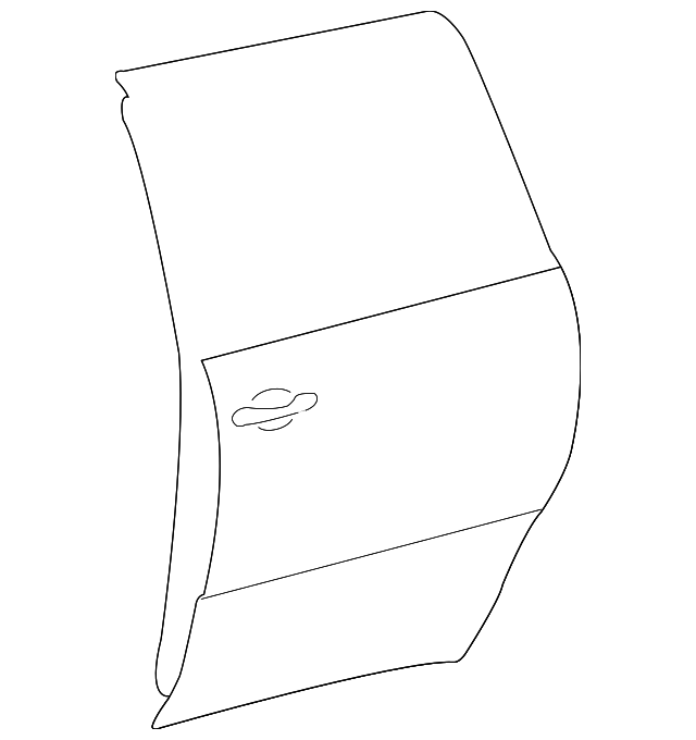 67003-08021 Деталь DOOR SHELL, RIGHT