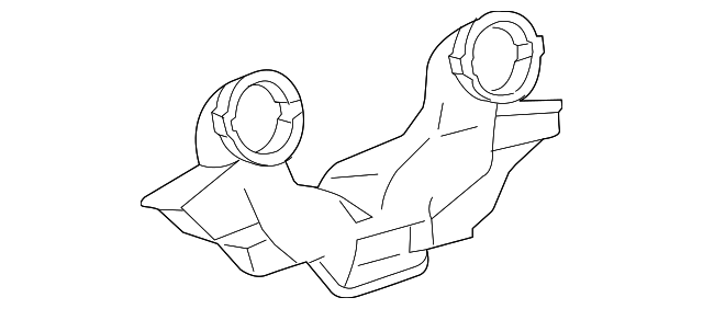 55844-52050-B0 Деталь CENTER DUCT