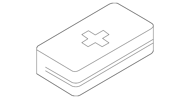 8P0-860-282 Деталь FIRST AID BOX