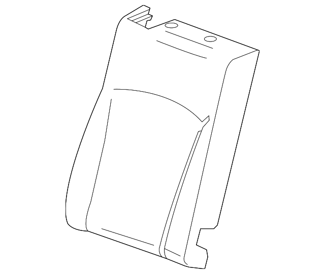20842656 Деталь SEAT BACK COVER