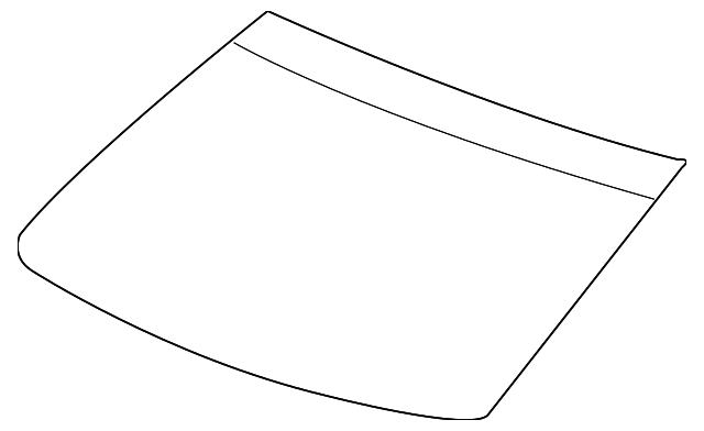 7B0-845-011-D Деталь WINDSHIELD
