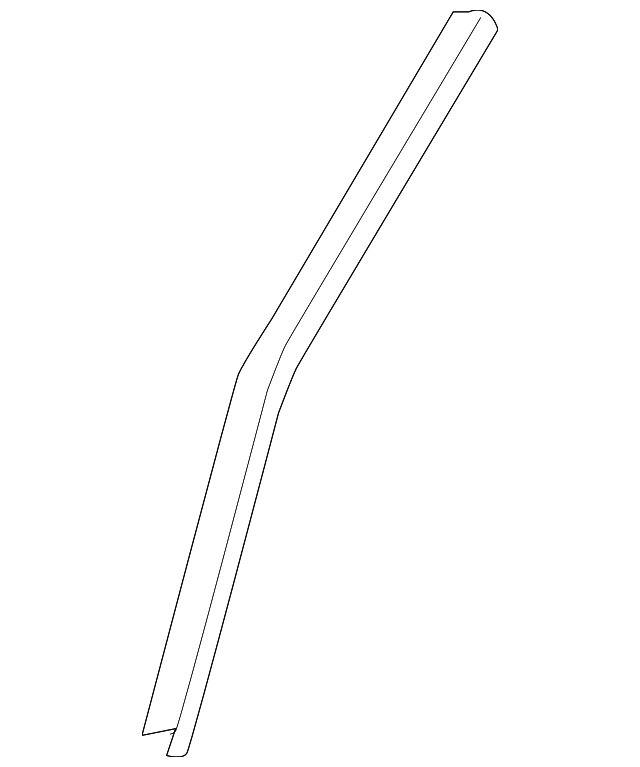 10380653 Деталь APPLIQUE RETAINER, LEFT