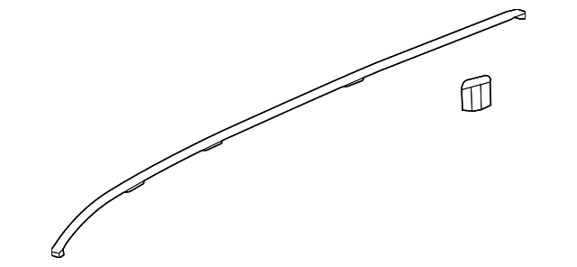 20874298 Деталь ROOF MOLDING, LEFT
