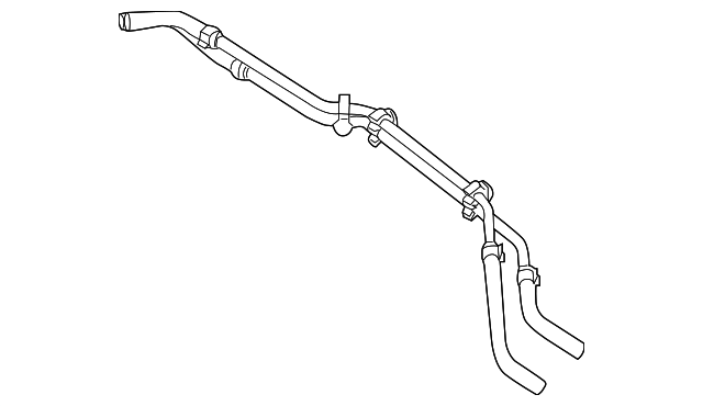 46225-JA800 Деталь HOSE & TUBE ASSY
