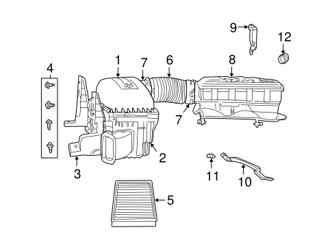 Ram 1500 Воздухозаборник