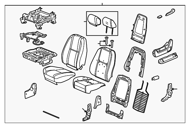 22856900 SEAT ASSY