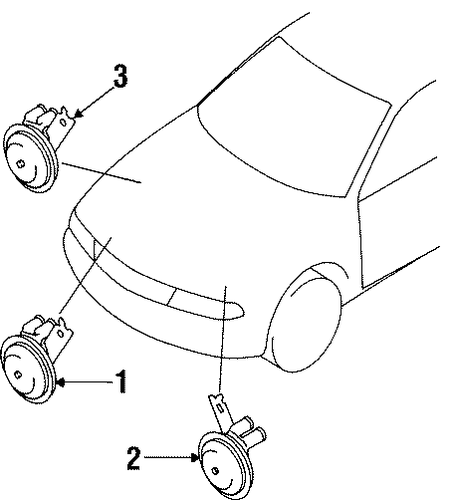 Diamante ANTI-THEFT COMPONENTS