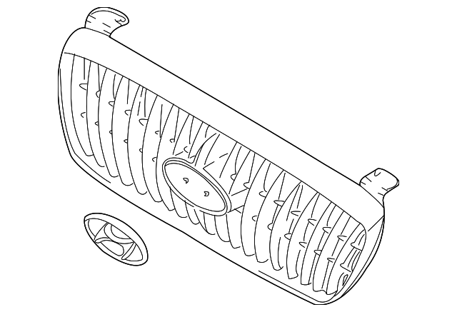 86350-2D070 Деталь GRILLE