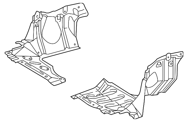51441-42050 Деталь SPLASH SHIELD, RIGHT