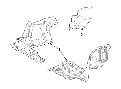 RAV4 SPLASH SHIELDS