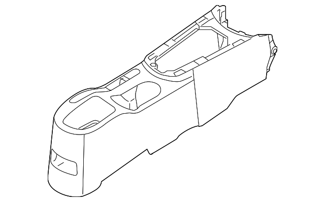 84611-2K000WK Деталь CONSOLE BODY