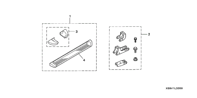 ACCESSORIES/RUNNING BOARD (1) for 2003 Honda PILOT #1