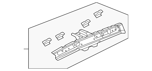 22967995 Деталь INNER RAIL, LEFT
