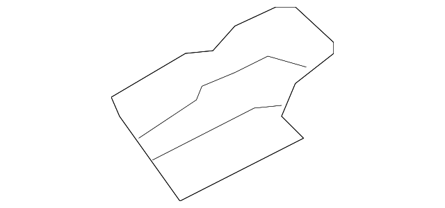 20987253 Деталь INNER RAIL BRACKET, RIGHT