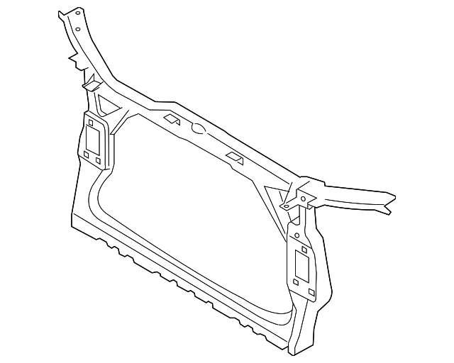 8K0-805-594-D Деталь RADIATOR SUPPORT