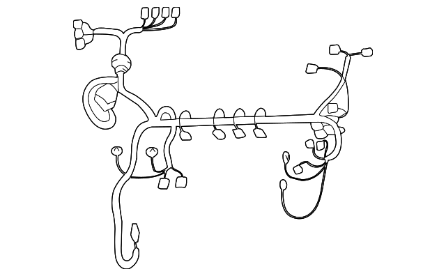 82121-06460 Деталь ENGINE HARNESS