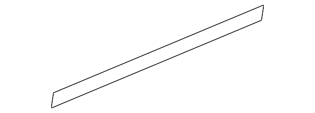 1DH74ARHAB Деталь SIDE MOLDING, LEFT