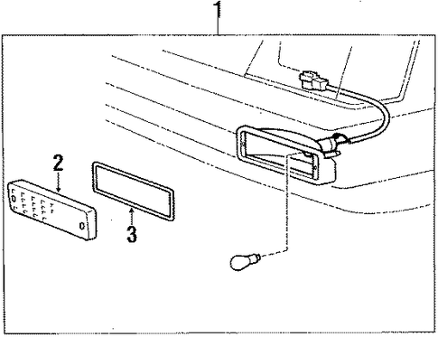 Tercel SIGNAL LAMPS