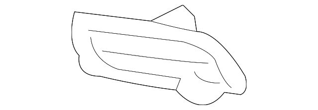 71157-S9V-A00ZA Деталь COVER, L. FR. FOGLIGHT *NH661* (WARM GRA