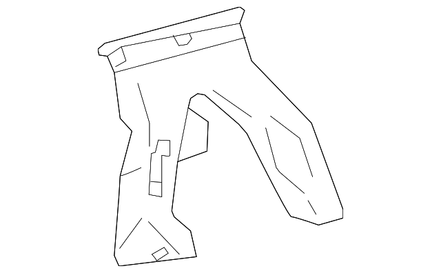 87212-47030 Деталь LOWER DUCT