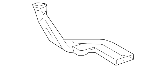 87213-47030 Деталь FLOOR DUCT, RIGHT