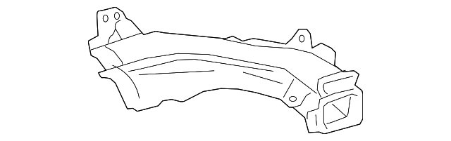 55086-47020 Деталь VENT DUCT, RIGHT