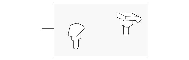 87224-47010 Деталь LOWER GRILLE GUIDE, RIGHT