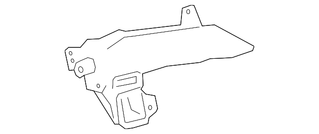 55084-47090 Деталь VENT DUCT, LEFT