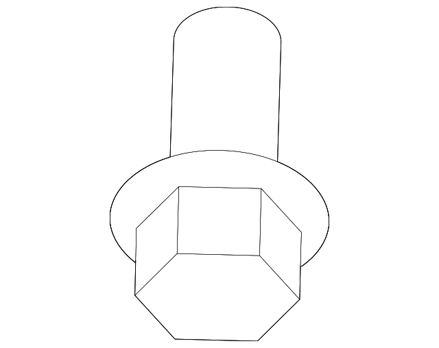6509123AA Деталь CLOSURE PANEL SCREW