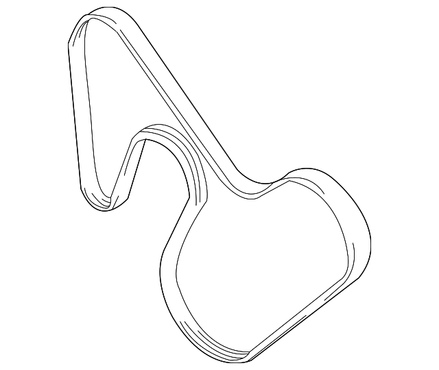 30026873 Деталь FAN BELT