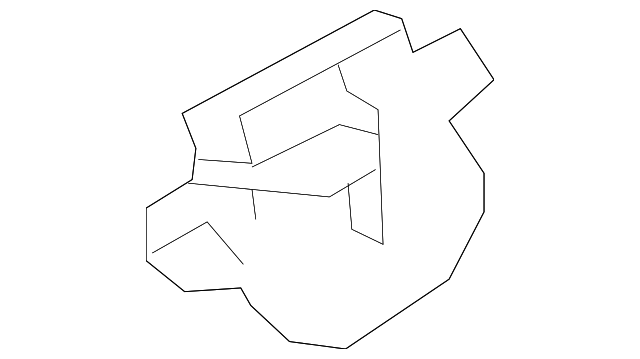 8651A117 Деталь SIDE IMPACT SENS, RIGHT