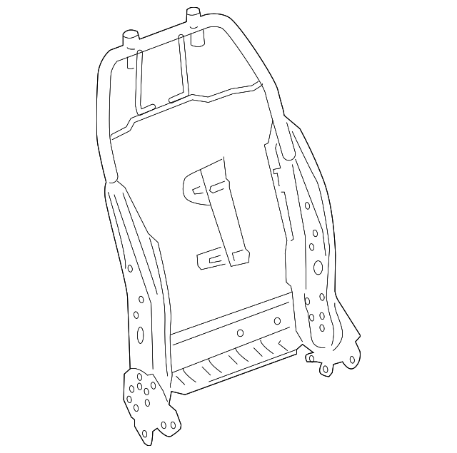 25955769 Деталь SEAT BACK FRAME