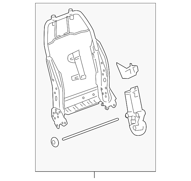 25804612 Деталь FRAME ASSY