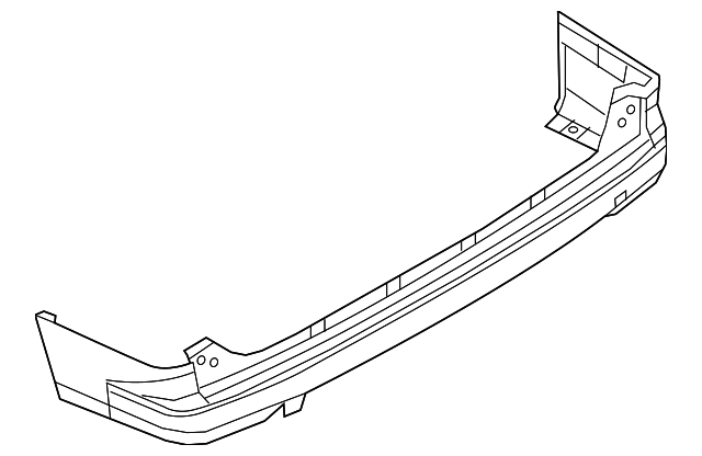 19317293 Деталь BUMPER COVER