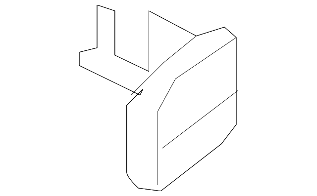 19316938 Деталь TOW BRKT COVER